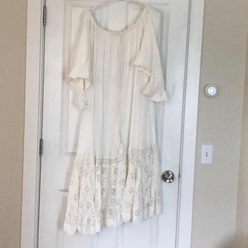 FREE PEOPLE DRESS 👗 100% cotton. Size XS